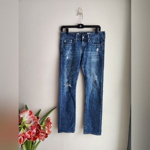 Women's AG Jeans Tomboy Relaxed Straight Size 26R